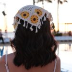 Sunflower Fringe Scarf